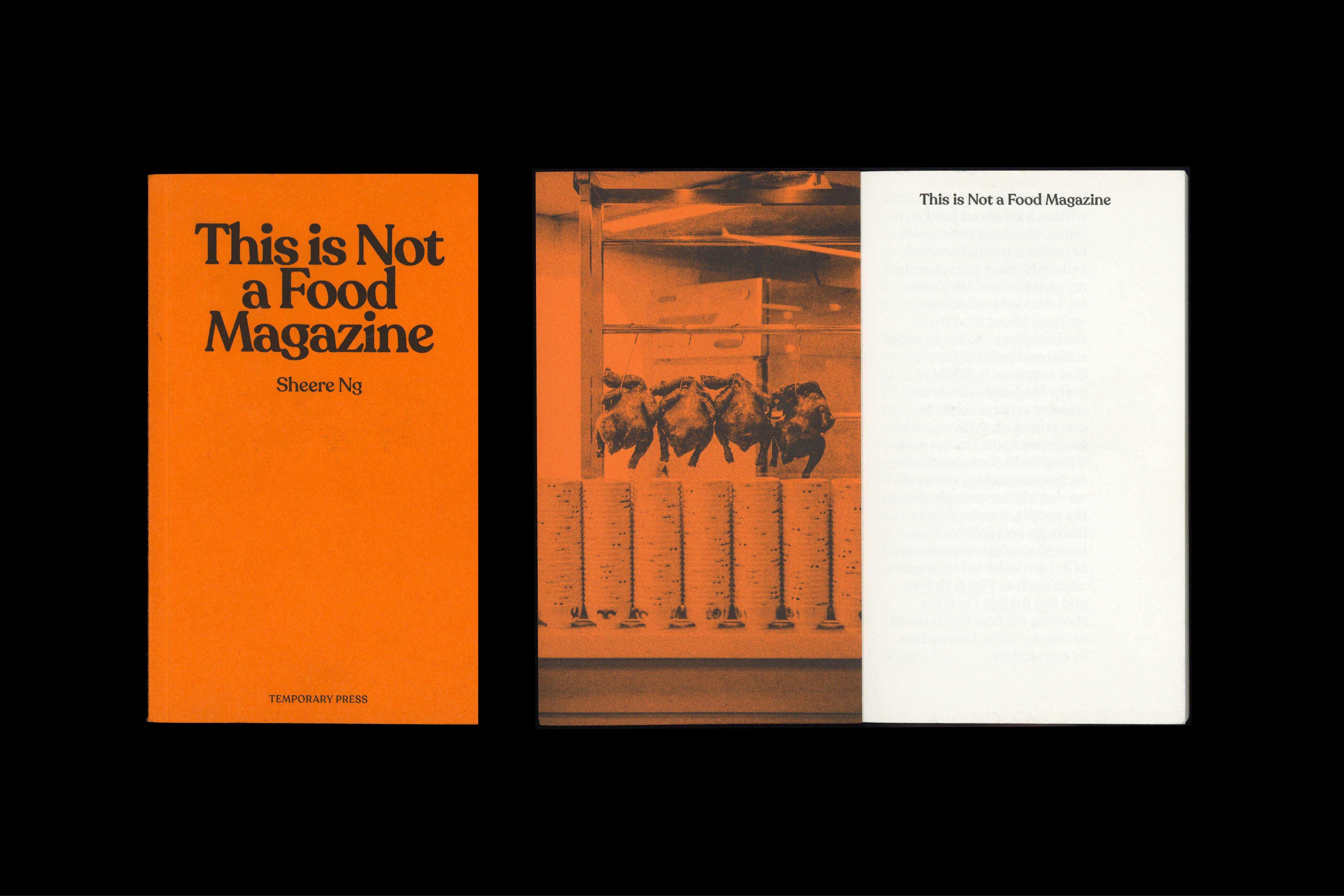 947 This is Not a Food Magazine (publication), for Sheere Ng